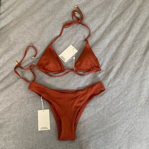 Palma Top & Byron Bottom - Copper Rib